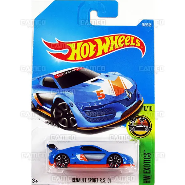 Renault Sport R.S. 01 #252 Blue - 2017 Hot Wheels 1