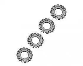 3Racing Scratched Shim 3Mm 1