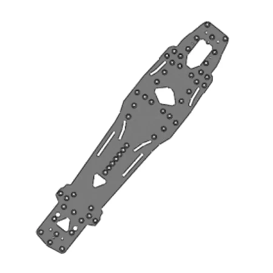 3Racing D5mr Fiber Main Chassis 1
