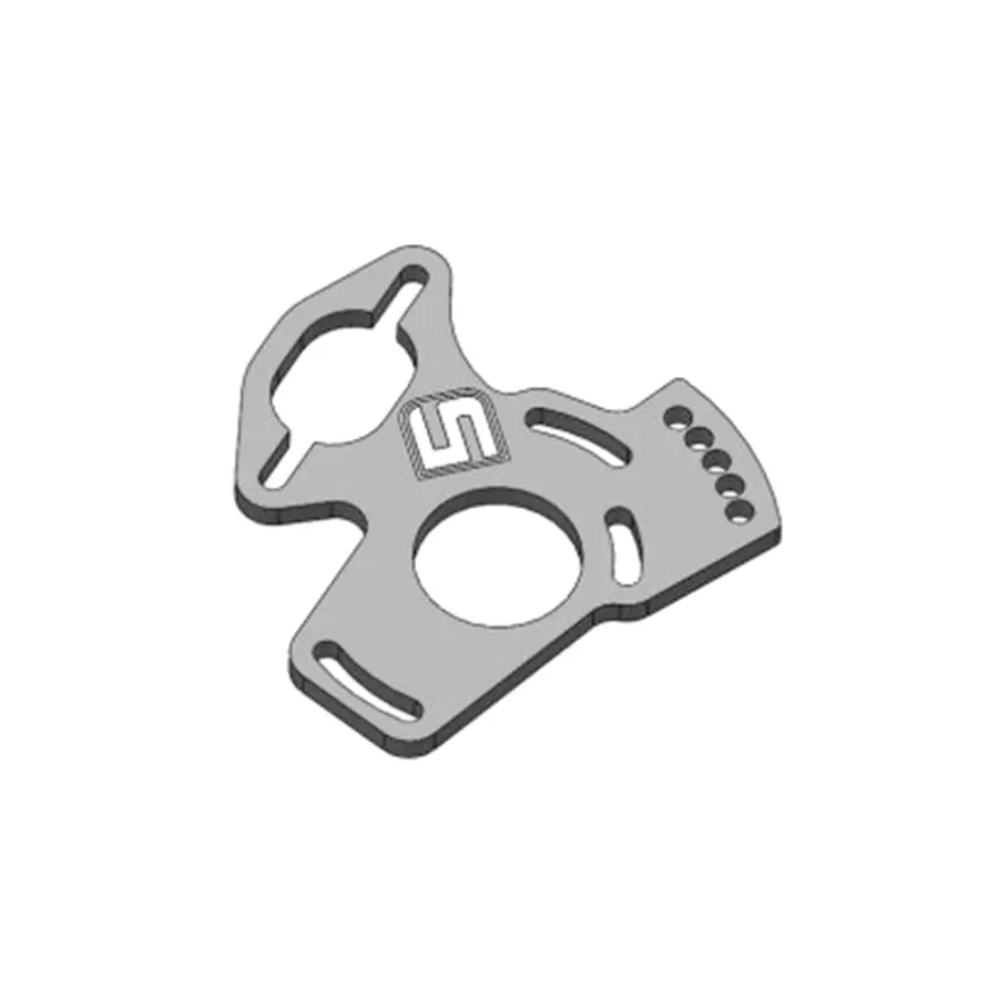 3Racing D5mr Motor Plate 1