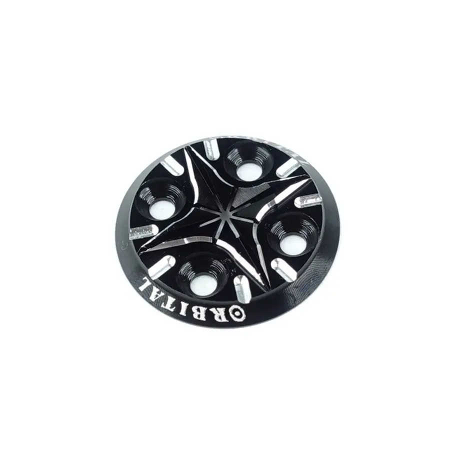 3Racing Spur Gear Cover - Black 1