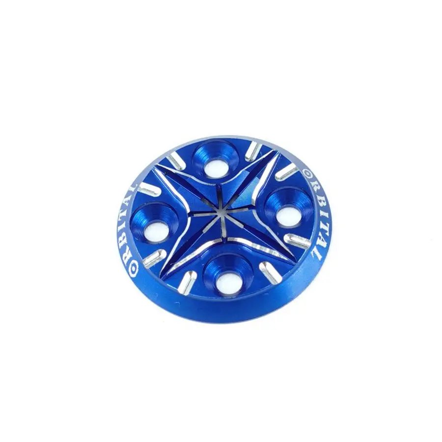 3Racing Spur Gear Cover - Blue 1