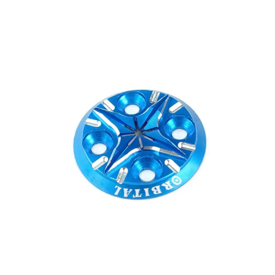 3Racing Spur Gear Cover - Light Blue 1