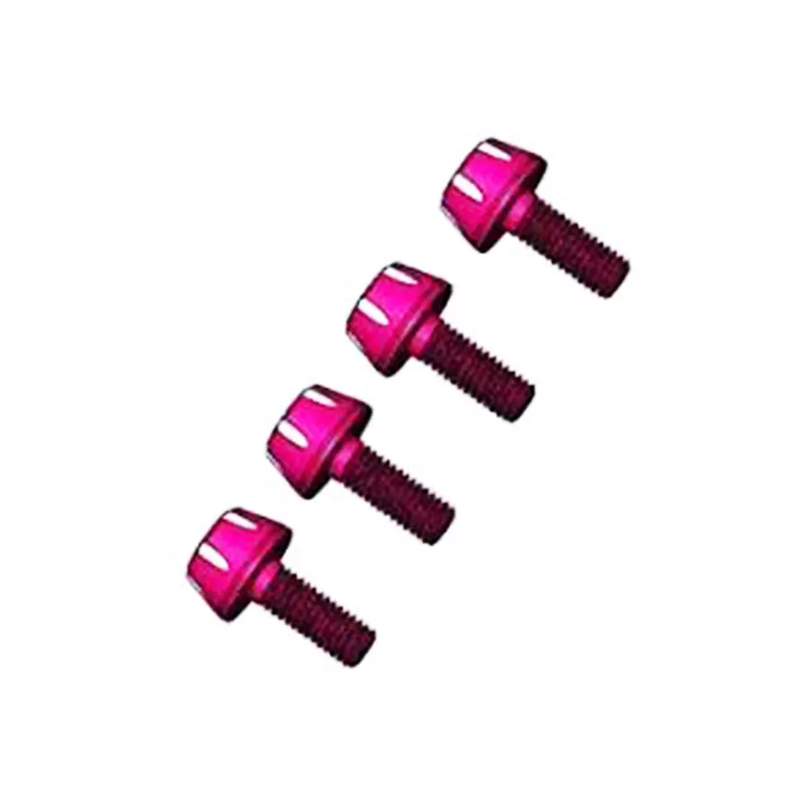 3Racing Alum. One Piece Wheel Nuts - Pink 1