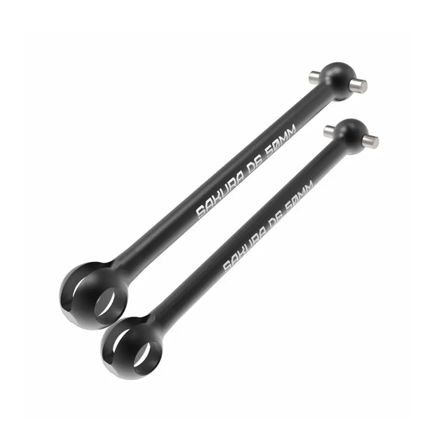 3Racing D6 Rear Swing Shaft 50Mm 1