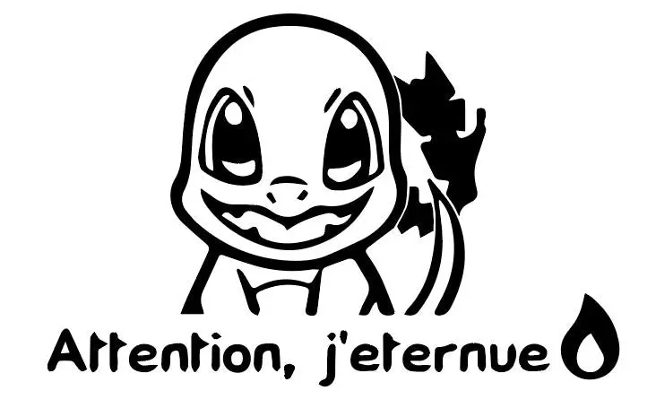 Salameche Attention J'eternue - Ref : Salameche01 1