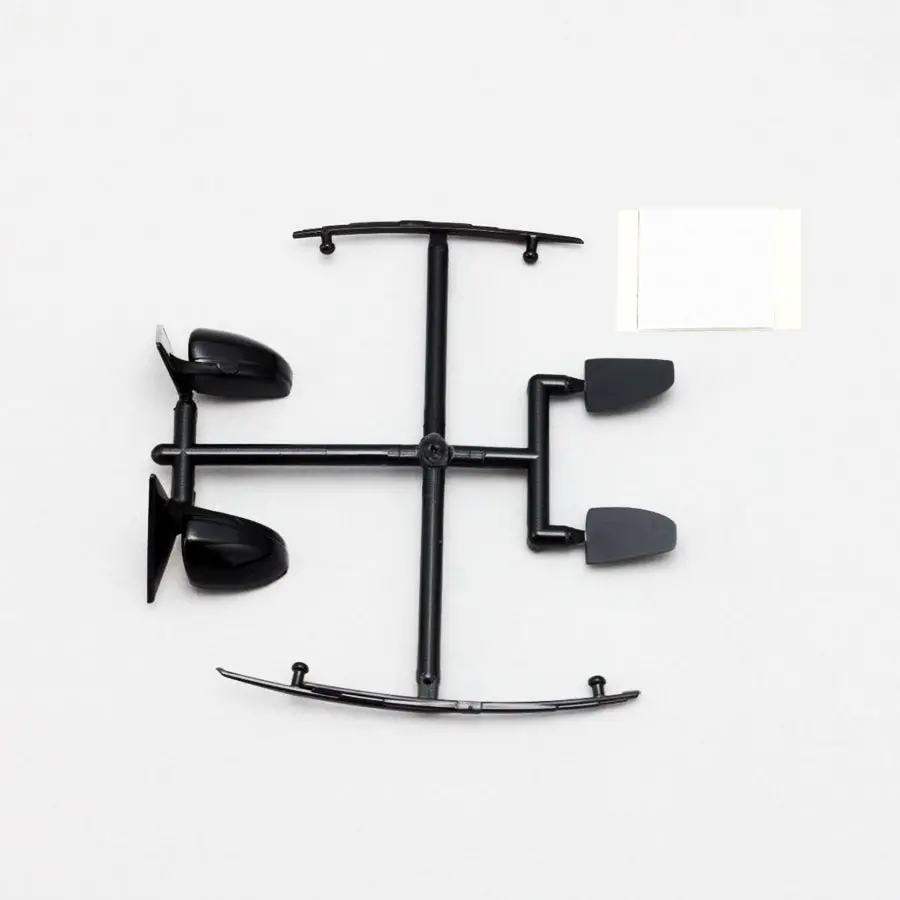 Yokomo Aero Mirror & Wiper Set 1