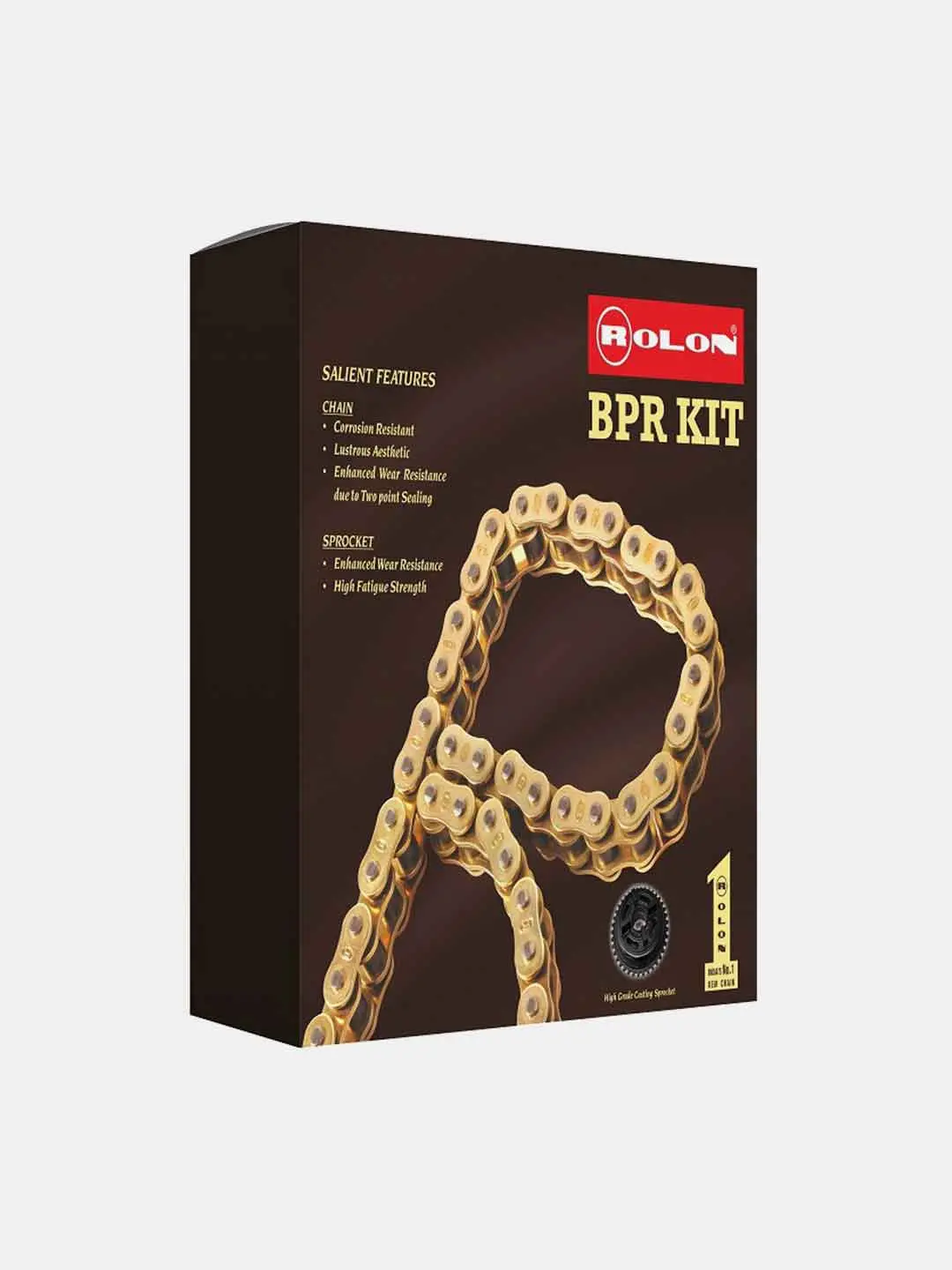 Rolon Brass Chain Sprocket Kit For Classic 350 1