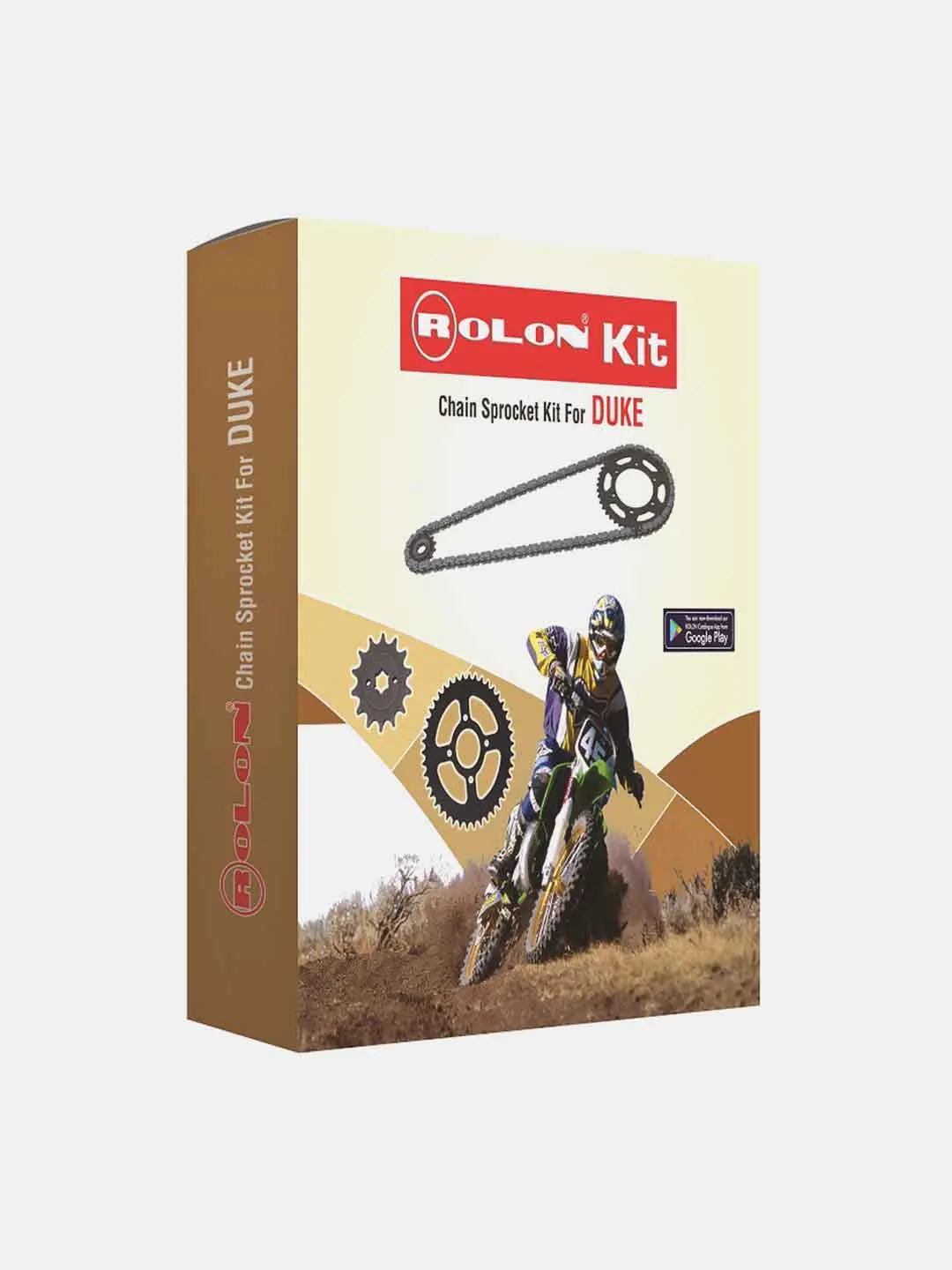 Rolon Chain Sprocket Kit For Duke 250 1