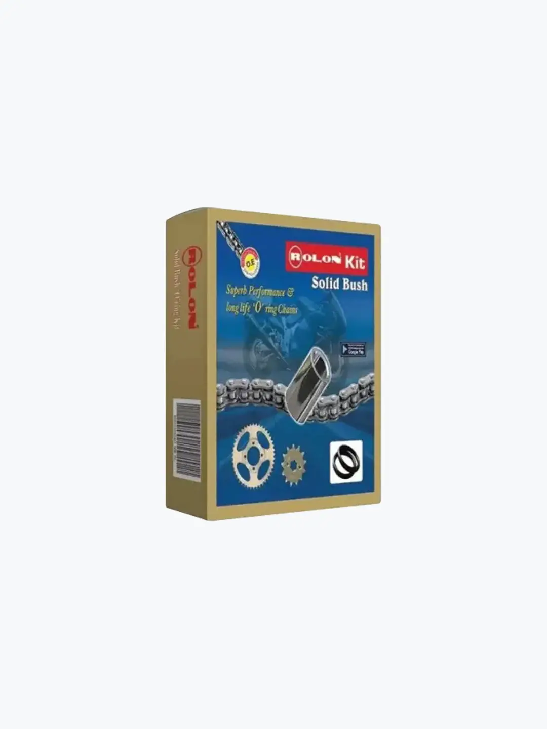 Rolon Silver Chain Sprocket Apache New Rtr 160 1