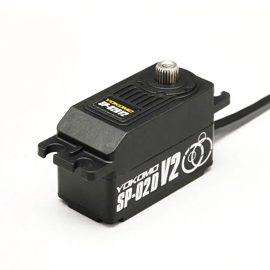 Yokomo Sp02 Drift Spec. V2 Low Profile Digital Servo - Black 1