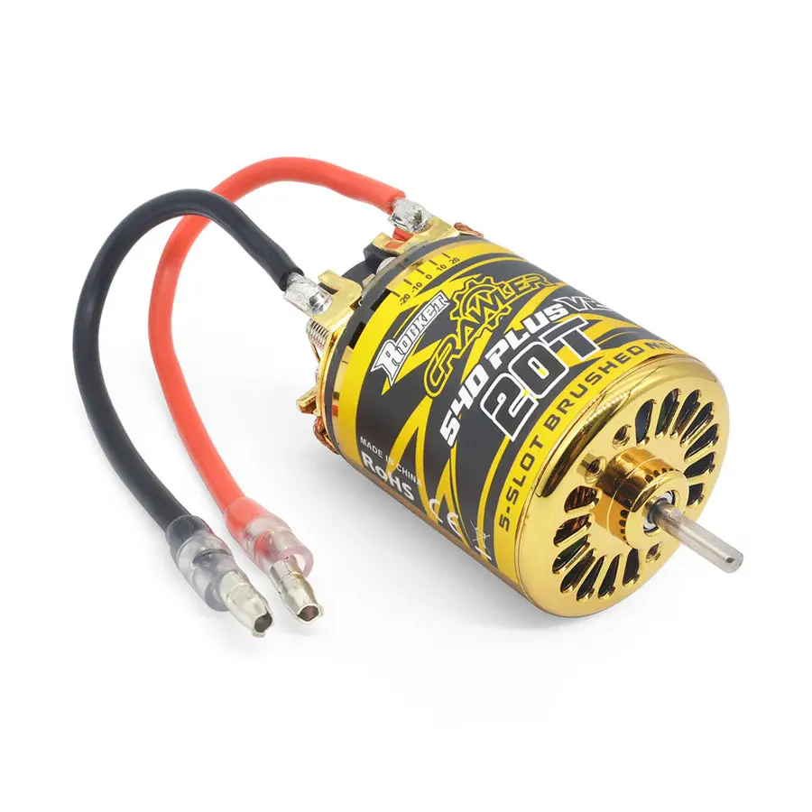 Surpass Hobby 540Plus V2 5-Slot Brushed Crawler Motor 20T 1