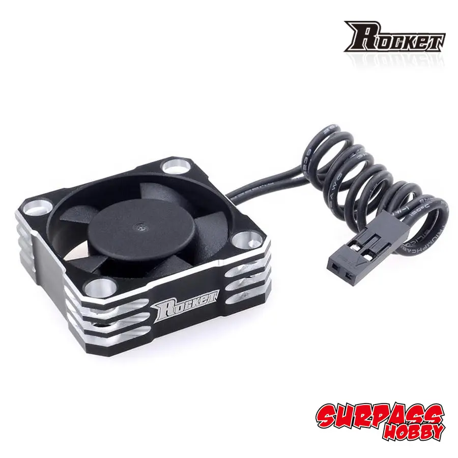 Surpass Hobby Rocket Alum. Frame 30Mm Cooling Fan - Silver 1