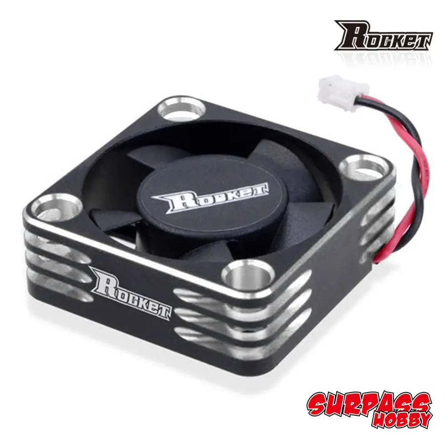 Surpass Hobby Rocket Alum. Frame 30Mm Esc Cooling Fan - Silver 1