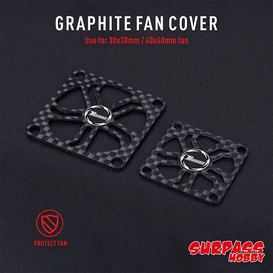 Surpass Hobby Graphite Fan Cover 1