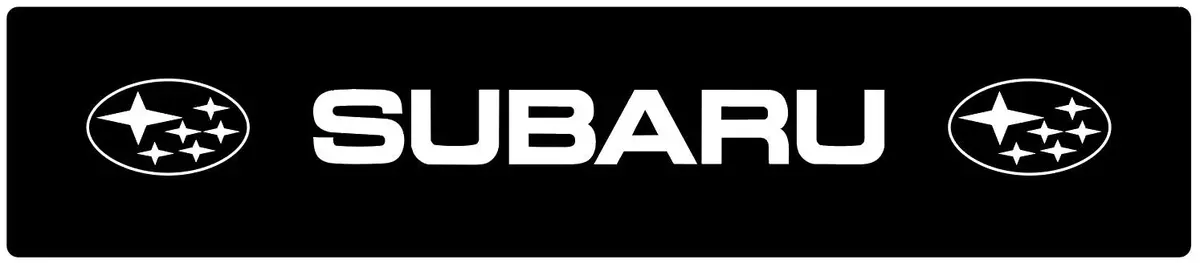 Cache Plaque Subaru - Réf Subaru03cp 1