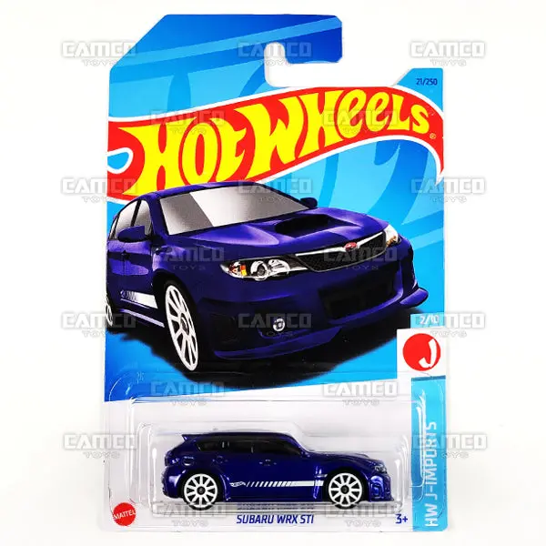 Subaru Wrx Sti #21 Blue - 2023 Hot Wheels 1