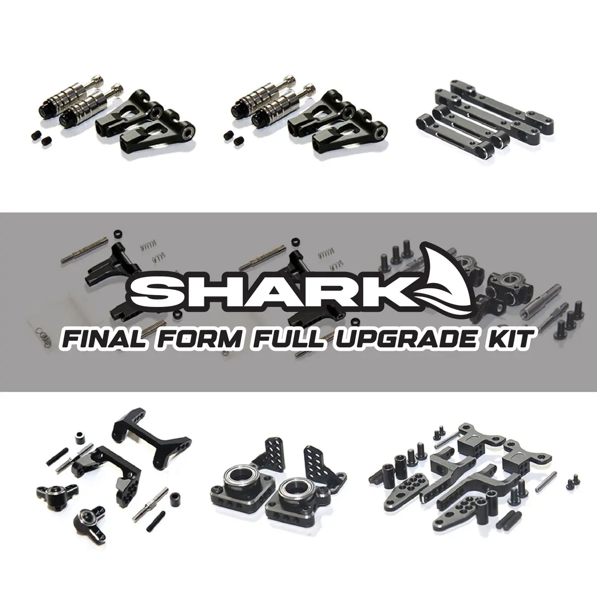 Rhino Racing Shark Final Form Full Upgrade Kit - Black 1