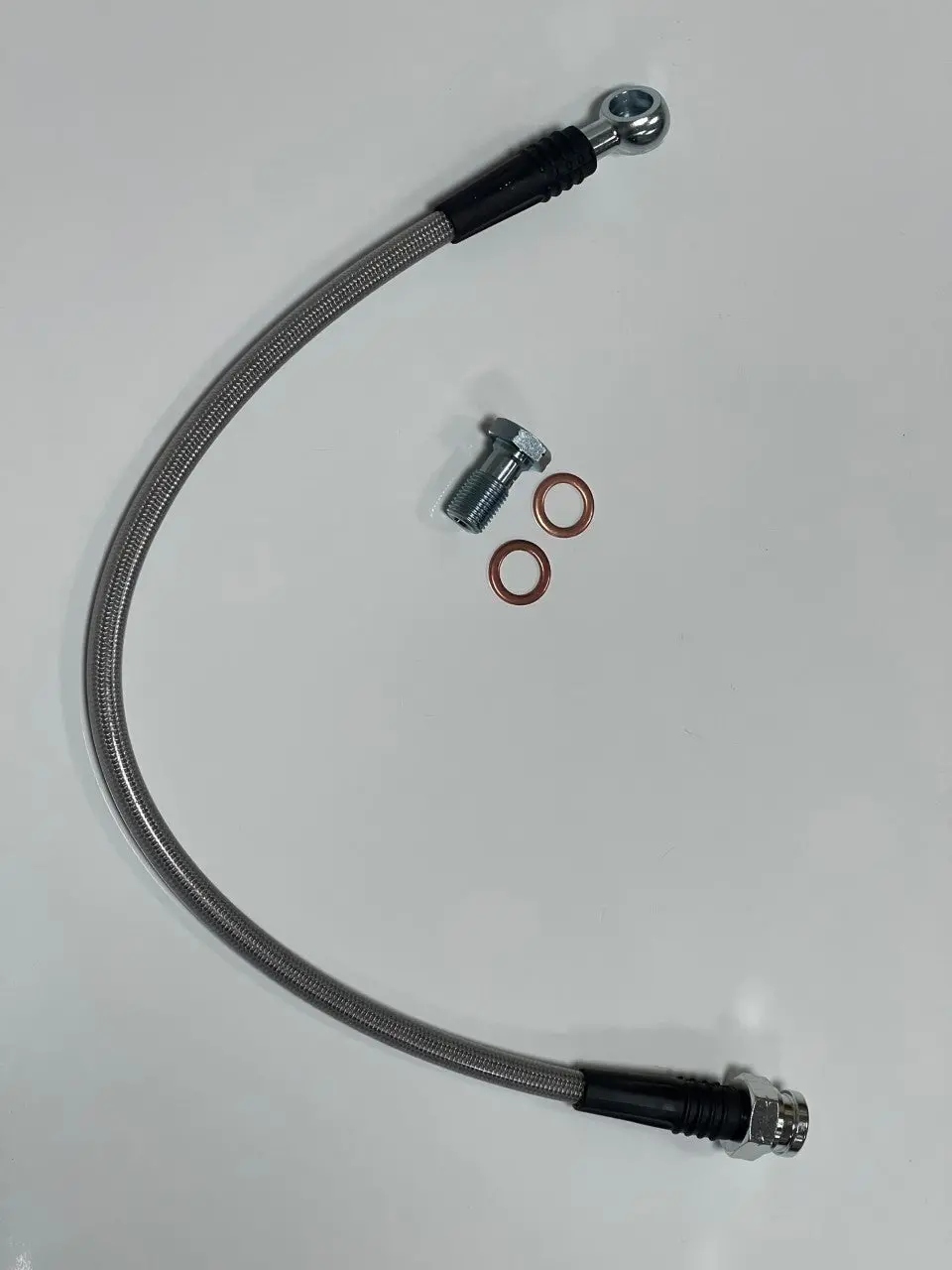 Single Braided Brake Line 1