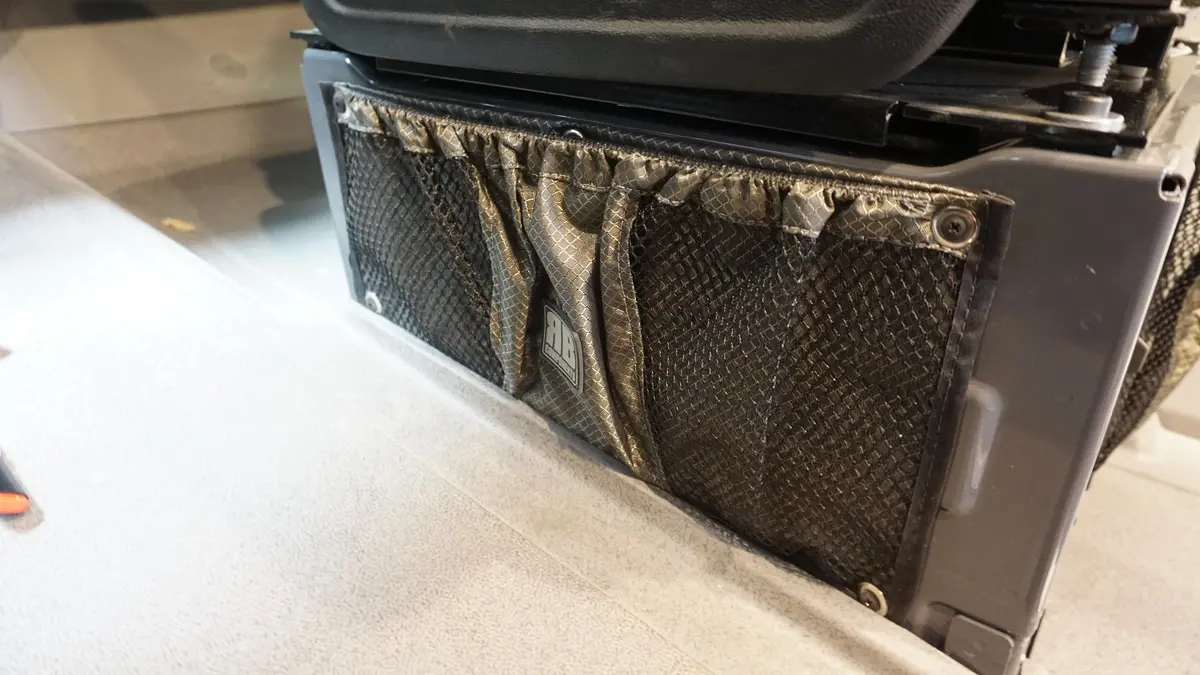 Front Seat Stuff Bag Kit For Low Seat Bases 1