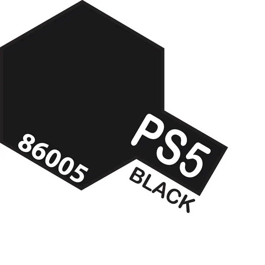 Tamiya Ps-5 Black Spray Paint 1