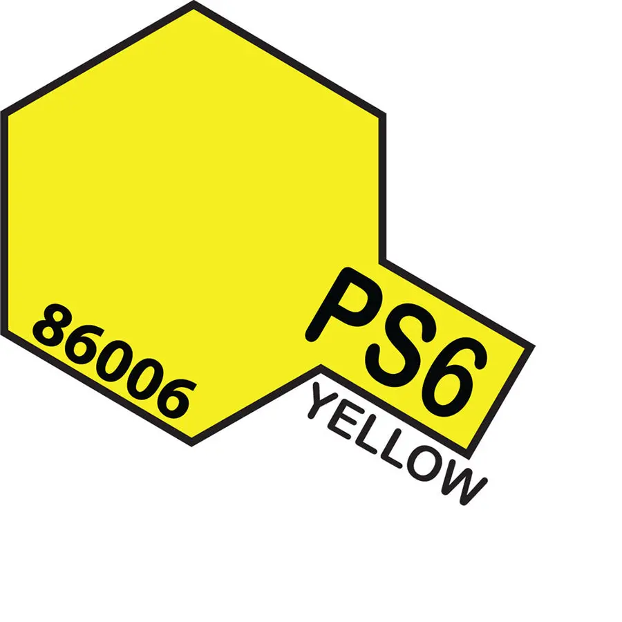 Tamiya Ps-6 Yellow Spray Paint 1