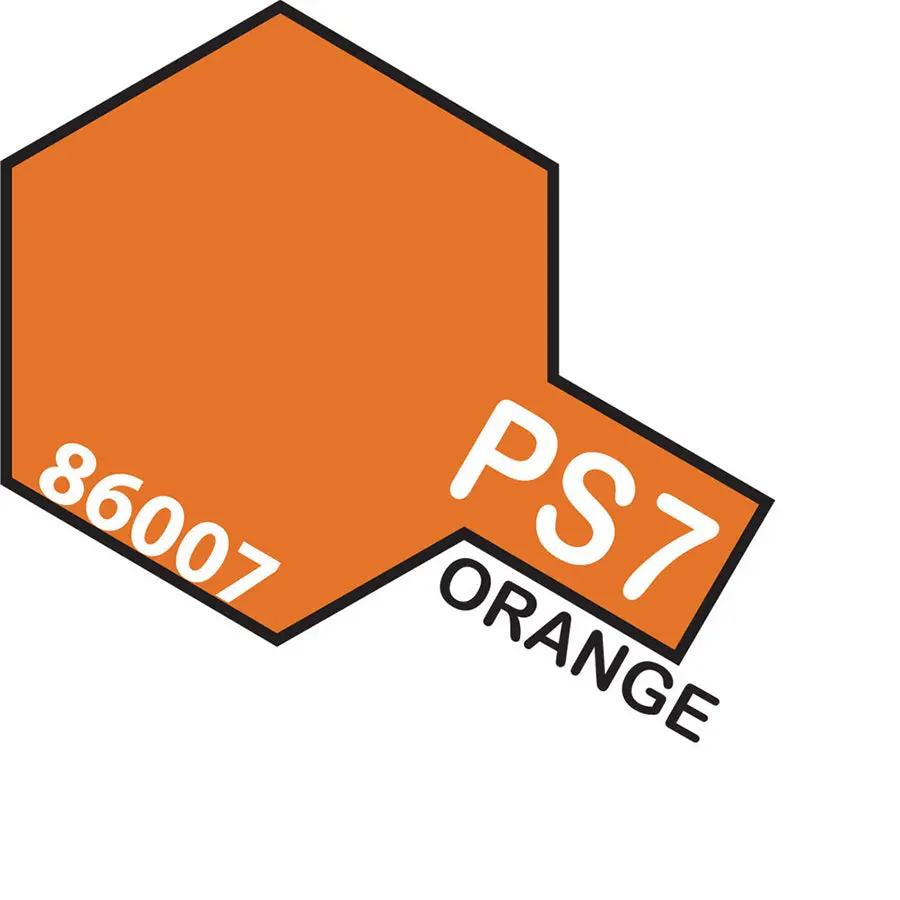 Tamiya Ps-7 Orange Spray Paint 1