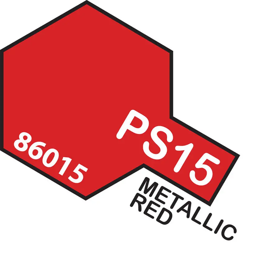 Tamiya Ps-15 Metallic Red Spray Paint 1