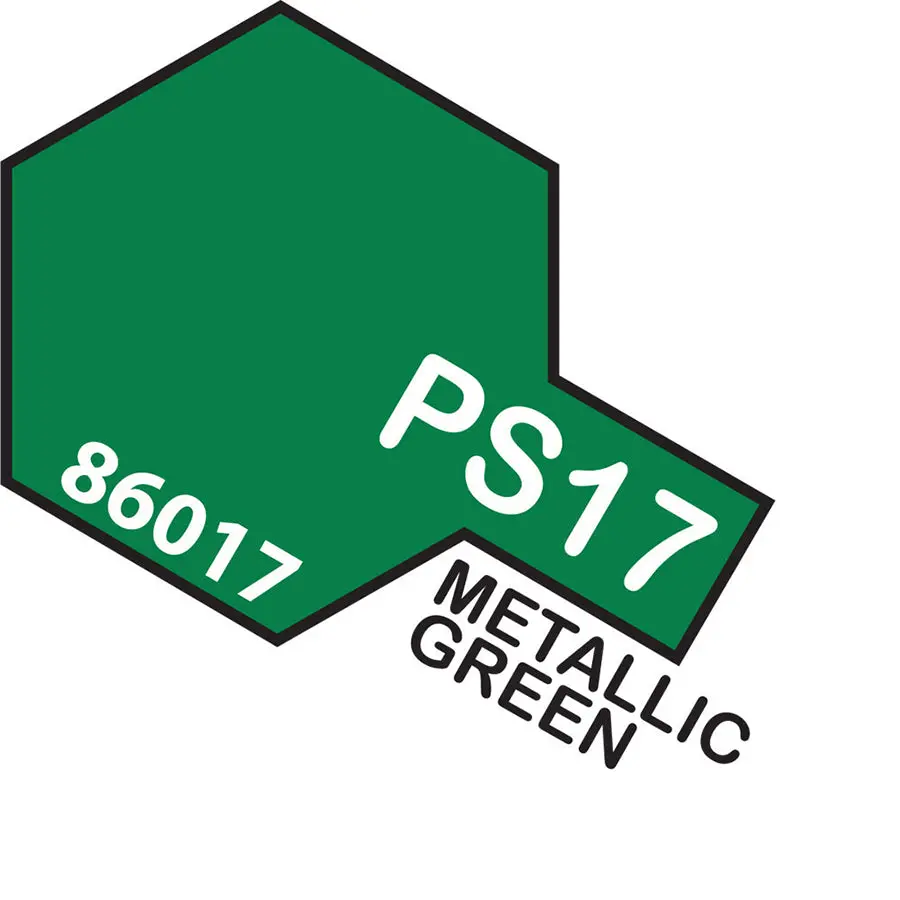 Tamiya Ps-17 Metallic Green Spray Paint 1