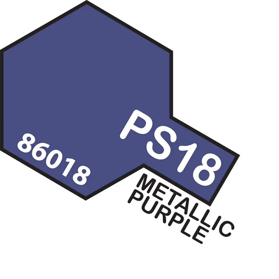 Tamiya Ps-18 Metallic Purple Spray Paint 1
