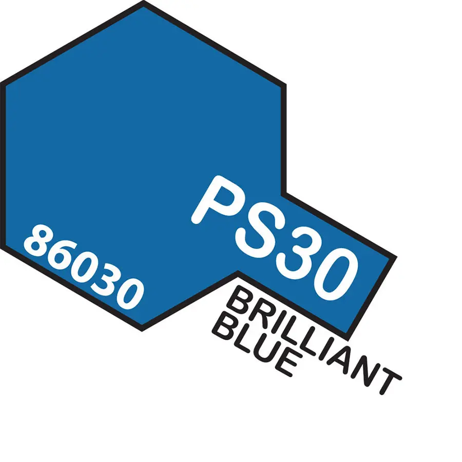 Tamiya Ps-30 Brilliant Blue Spray Paint 1