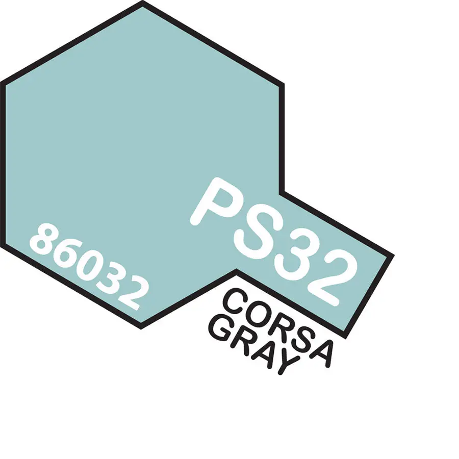 Tamiya Ps-32 Corsa Gray Spray Paint 1