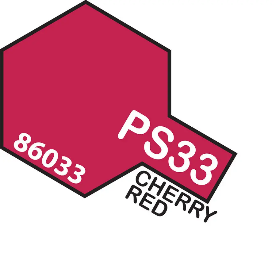 Tamiya Ps-33 Cherry Red Spray Paint 1