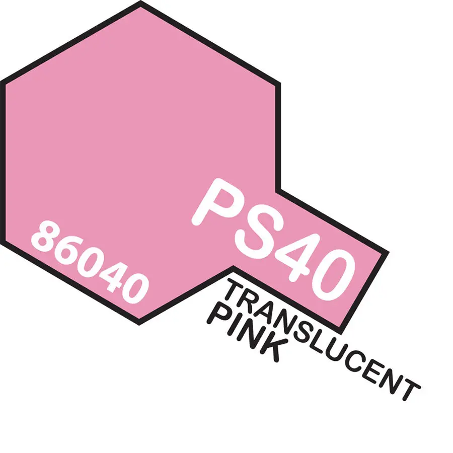 Tamiya Ps-40 Translucent Pink Spray Paint 1