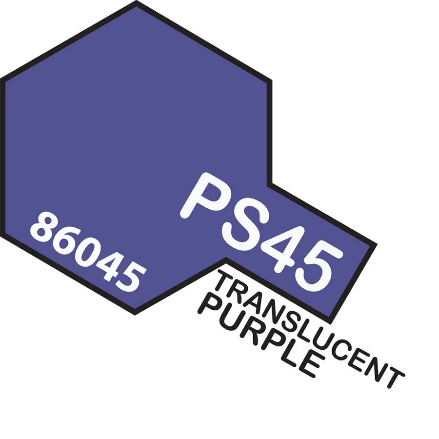 Tamiya Ps-45 Translucent Purple Spray Paint 1