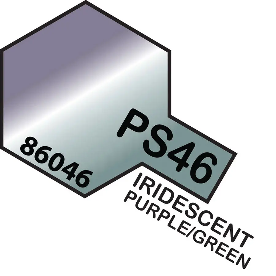 Tamiya Ps-46 Iridescent Purple/Green Spray Paint 1