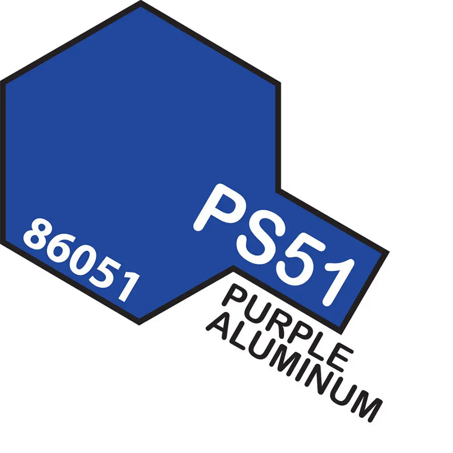Tamiya Ps-51 Purple Anodized Aluminum Spray Paint 1