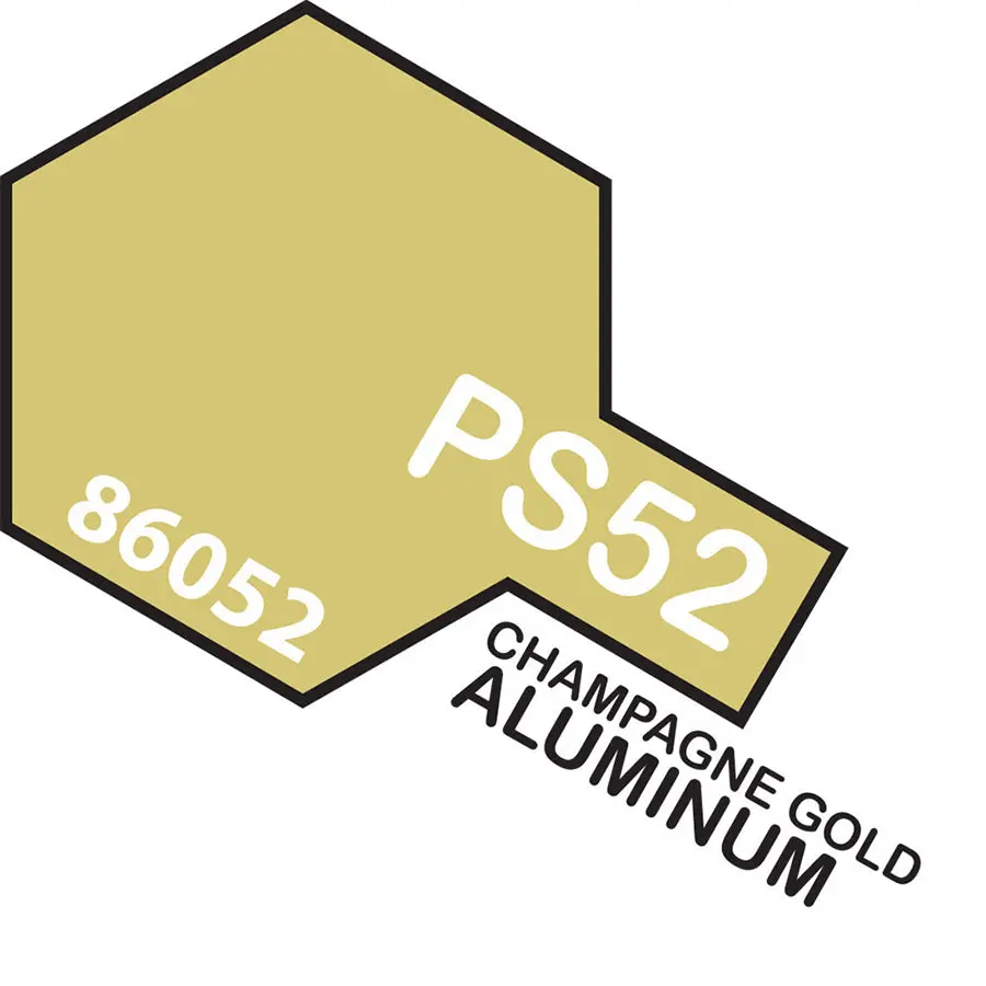 Tamiya Ps-52 Champagne Gold Aluminum Spray Paint 1