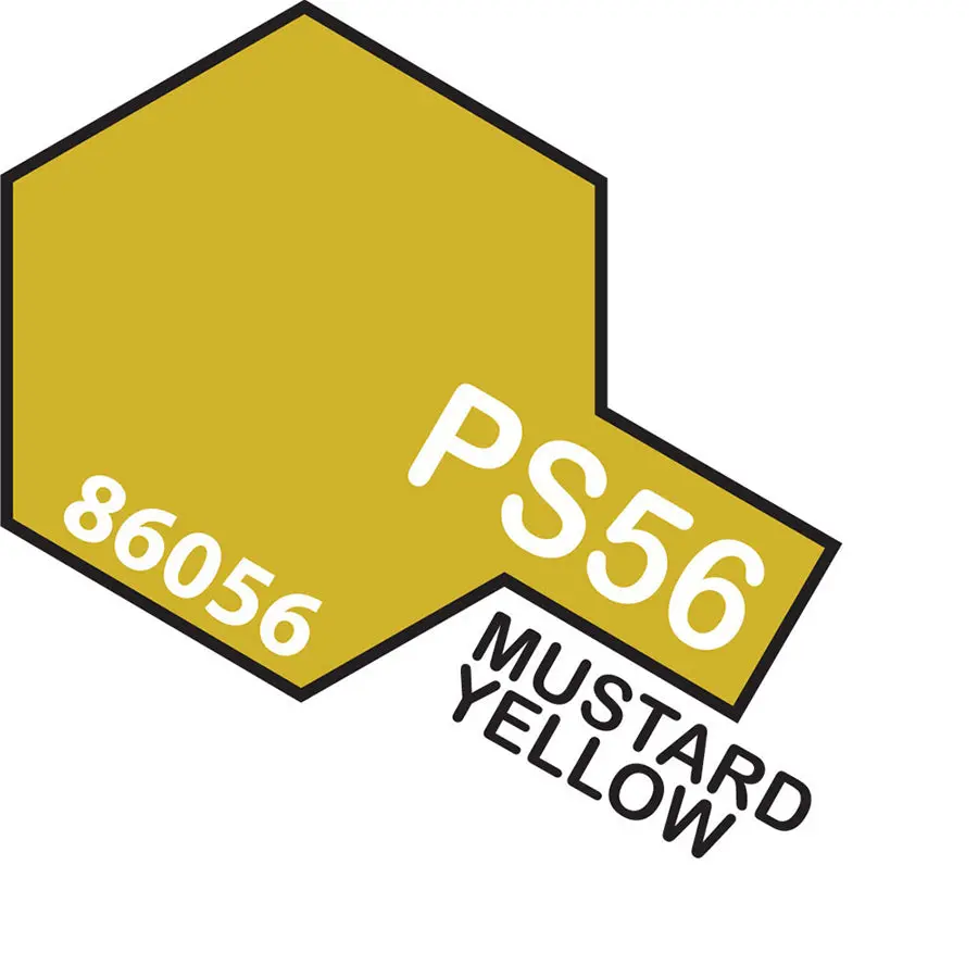 Tamiya Ps-56 Mustard Yellow Spray Paint 1