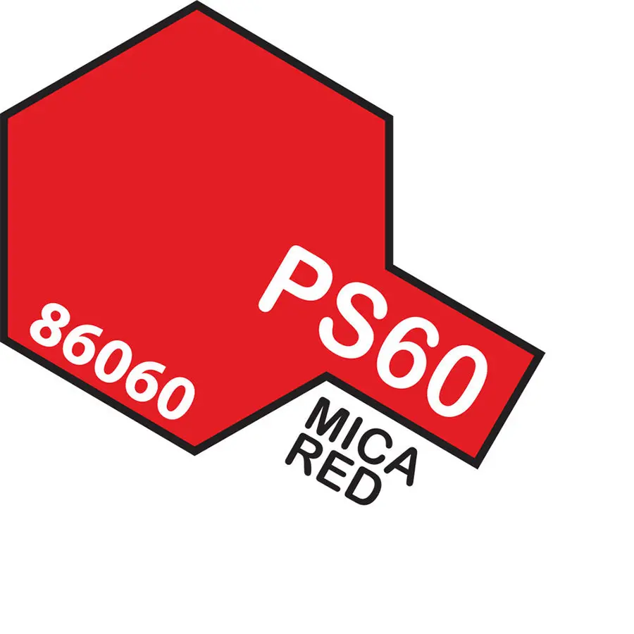 Tamiya Ps-60 Mica Red Spray Paint 1