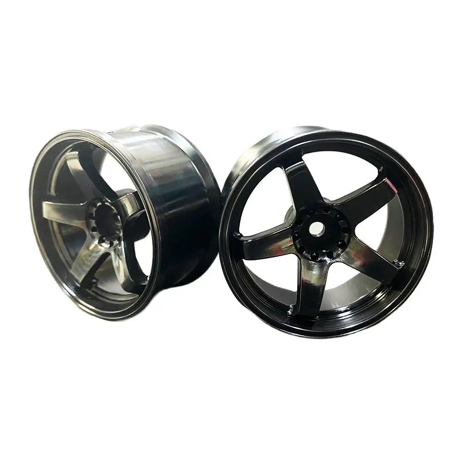 Topline N Model Ver.3 Super High Traction Drift Wheel - Black 1