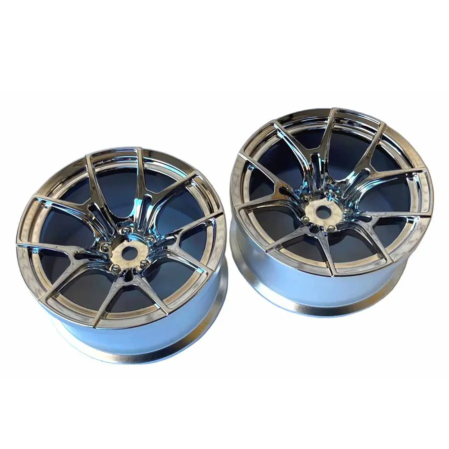 Topline Fx Sport Drift Wheel - Chrome Silver 1
