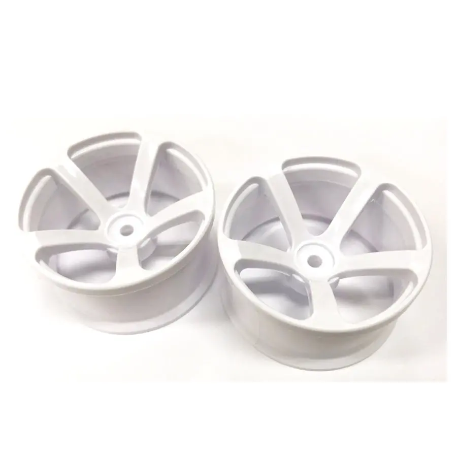 Topline Drs-5 Super High Traction Drift Wheel - White 1