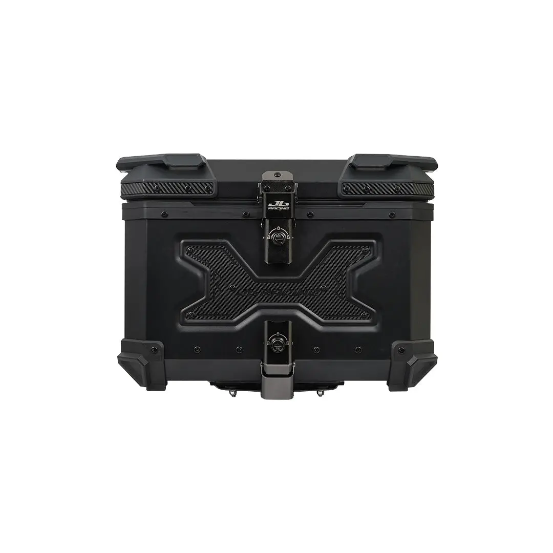 Jb Racing Top Case 55L Robo X Carbon Black Premium With Backrest Pad 1