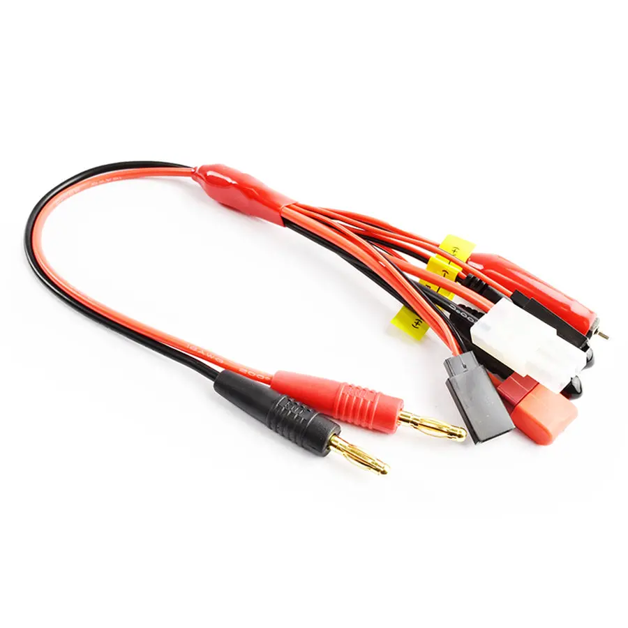 Tornado Rc 4.0Mm Plug To Glow/Tamiya/Deans/Jr/Futaba Charging Cable 1