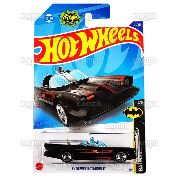 Tv Series Batmobile #131 Black - 2022 Hot Wheels 1