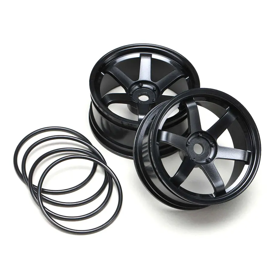 Yokomo 6-Spoke Drift Wheel - Black 1