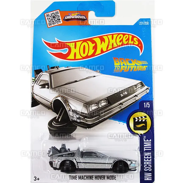 Time Machine Hover Mode #221 (Back To The Future) - 2016 Hot Wheels 1