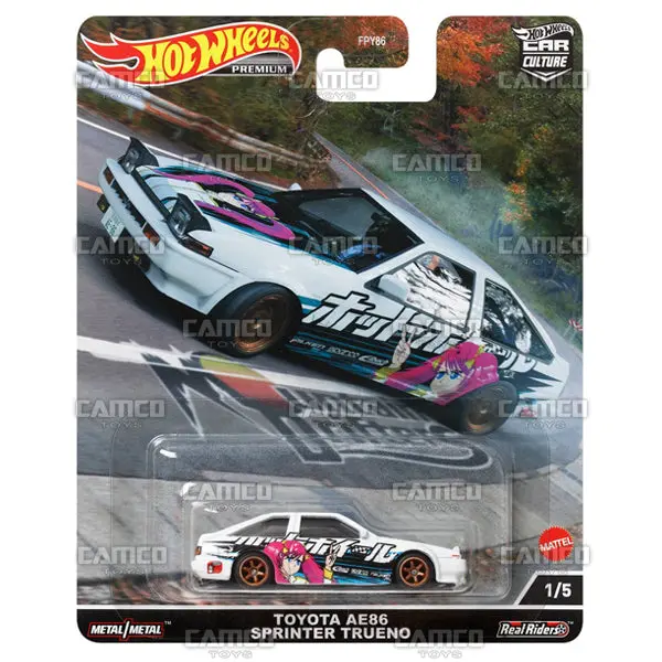 Toyota Ae86 Sprinter Trueno - 2022 Hot Wheels (Mountain Drifters) 1