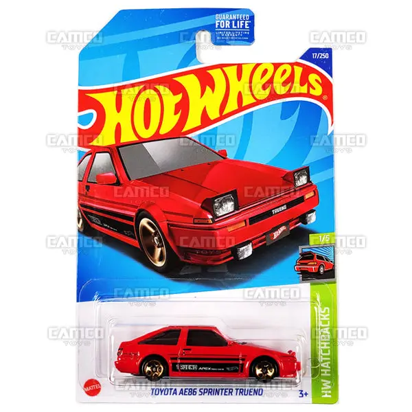 Toyota Ae86 Sprinter Trueno #17 Red - 2022 Hot Wheels 1
